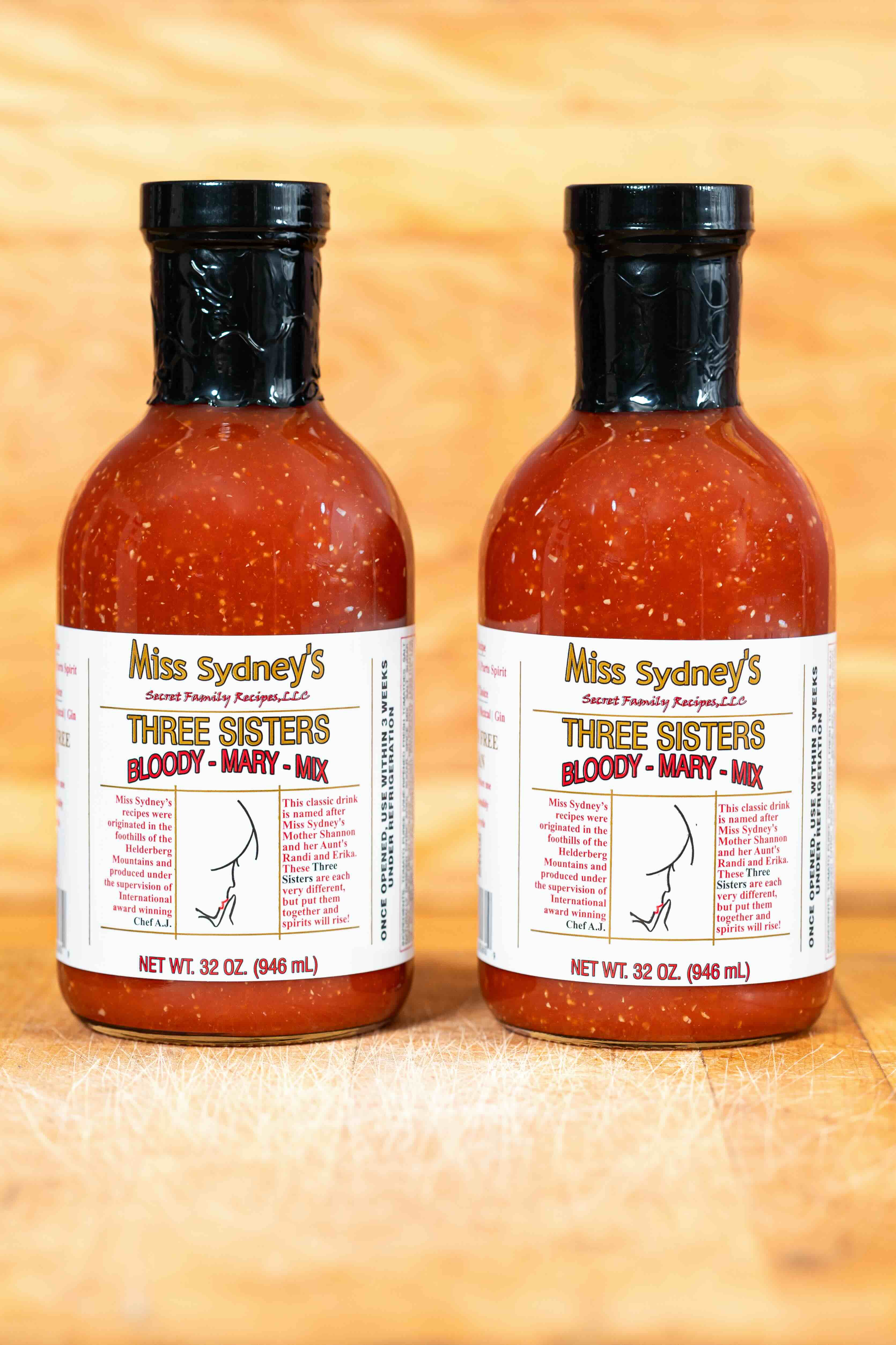 Three Sisters Bloody - Mary - Mix ( 2 Pack) (Includes shipping to lower 48 states)
