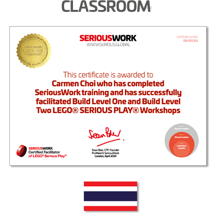 LEGO® Serious Play® Facilitator Training TH -  Full Payment & Books Download