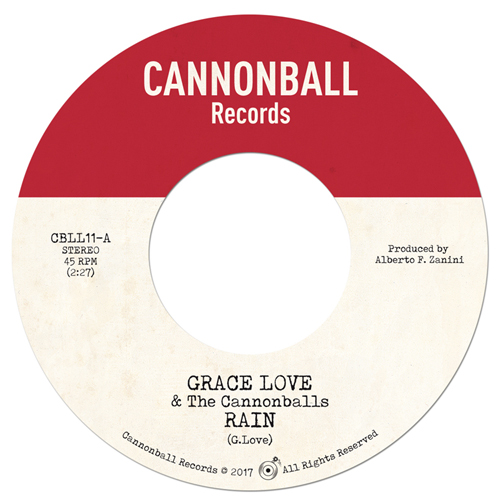 Cannonball Records Store  CBLL011 - Grace Love Rain