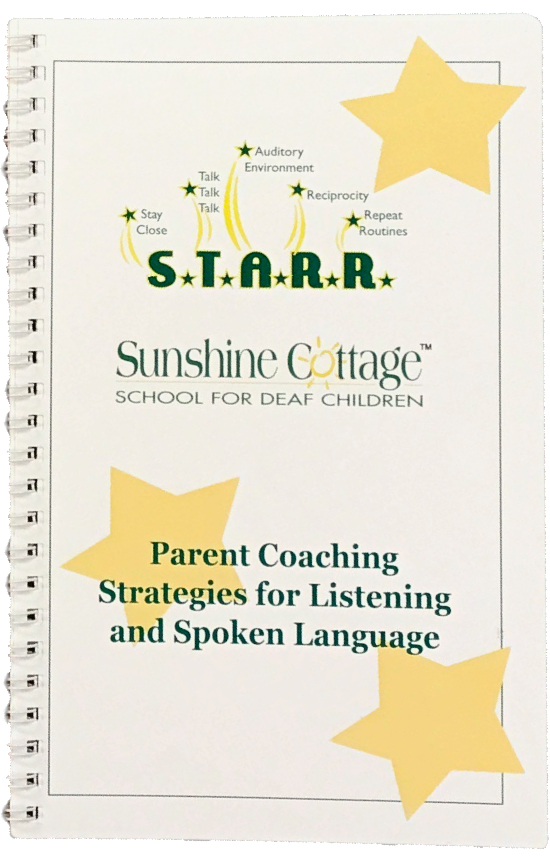 S.T.A.R.R. Parent Coaching Strategies for Listening and Spoken Language - Booklet