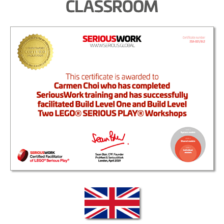 LEGO® Serious Play® Facilitator Training UK - Core Skills. Full Payment & Books Download