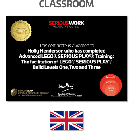 ADVANCED LEGO® Serious Play® Training. Only for CERTIFIED facilitators