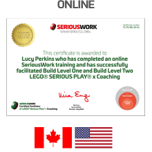 Online LEGO® Serious Play® x Coaching Training US