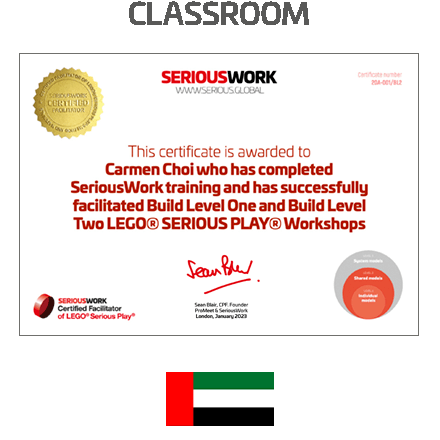 LEGO® Serious Play® Facilitator Training UAE - Core Skills. Full Payment & Books Download