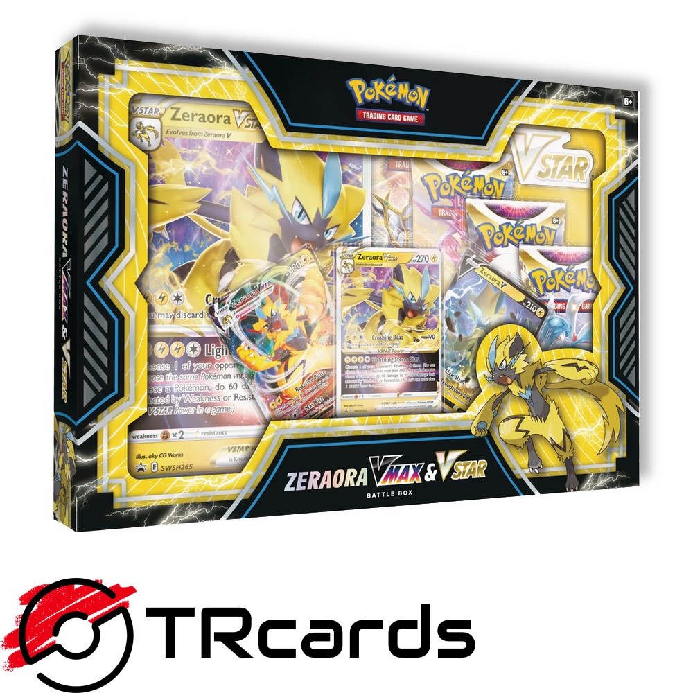 Trcards Pokemon Deoxys Zeraora Vmax Vstar Battle Box