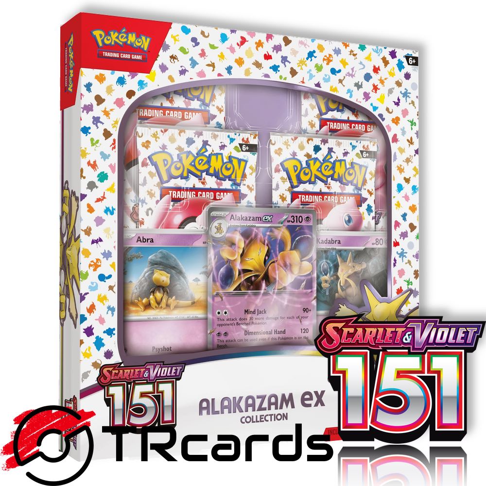 TRcards | Pokemon 151 - Alakazam EX Box